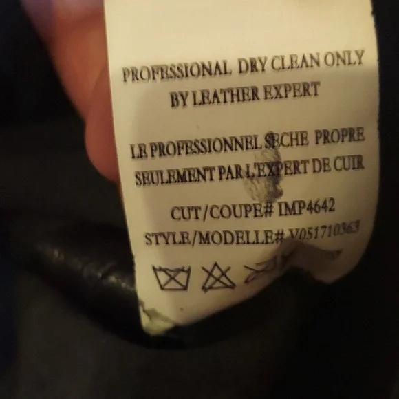 VINCE 100% leather shell, long back zipper, size 12, EPC! - Picture 5 of 7